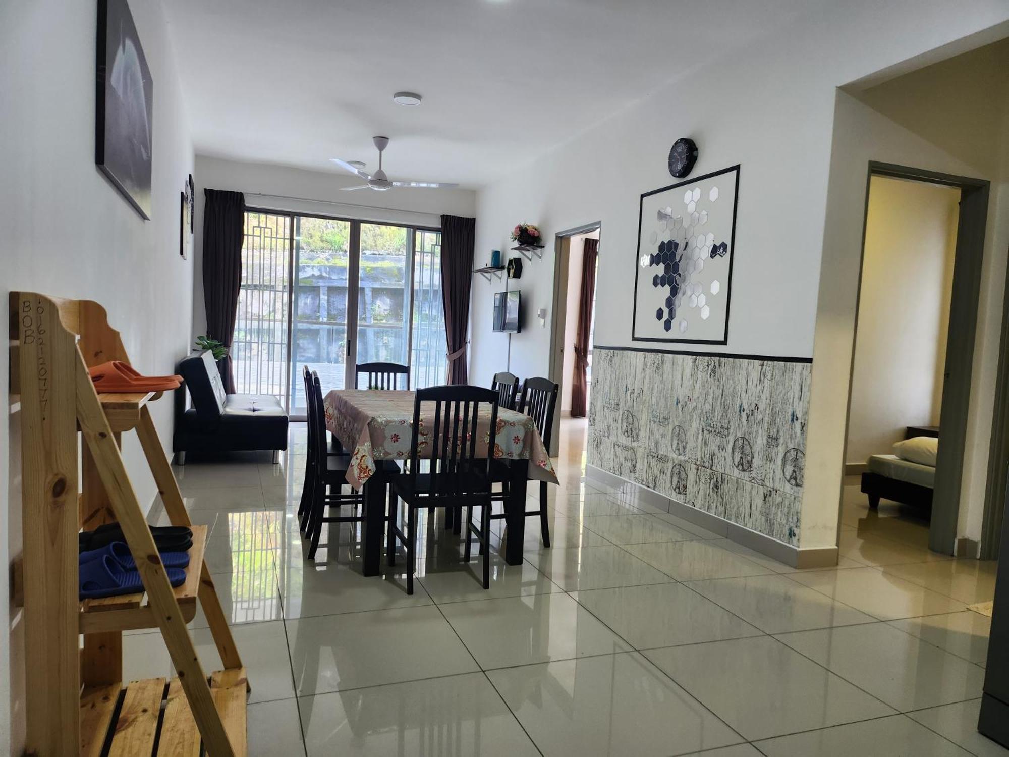 Relax Bear Homestay Tanah Rata Buitenkant foto
